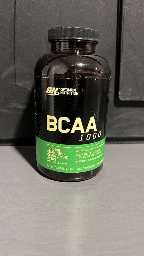 Optimum Nutrition BCAA 1000mg 400 Caps Exp 04/2027 Brand New Sealed
