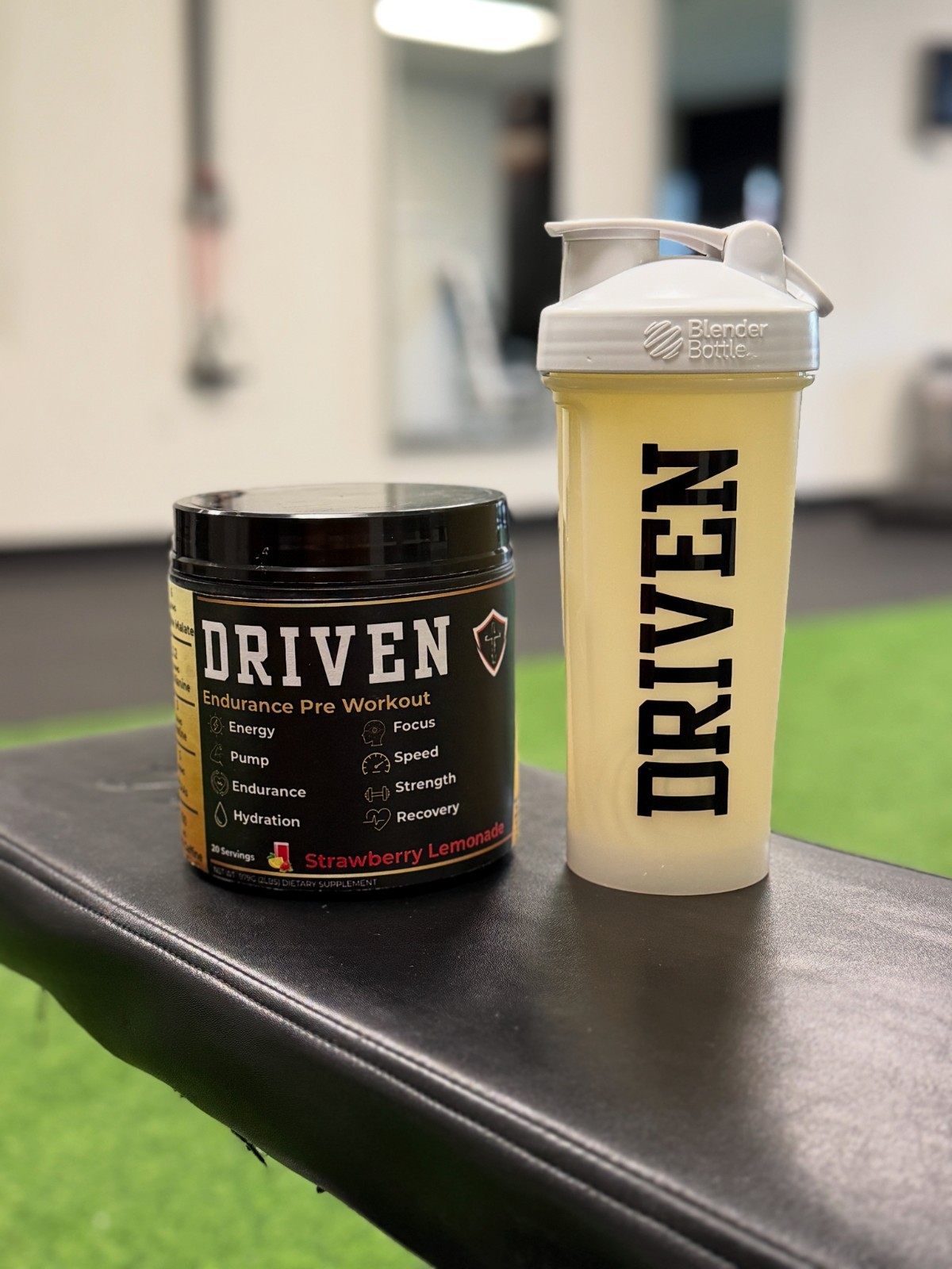 Driven Natural Pre Workout – Clean Energy, Endurance & Focus | No Jitters, Vegan