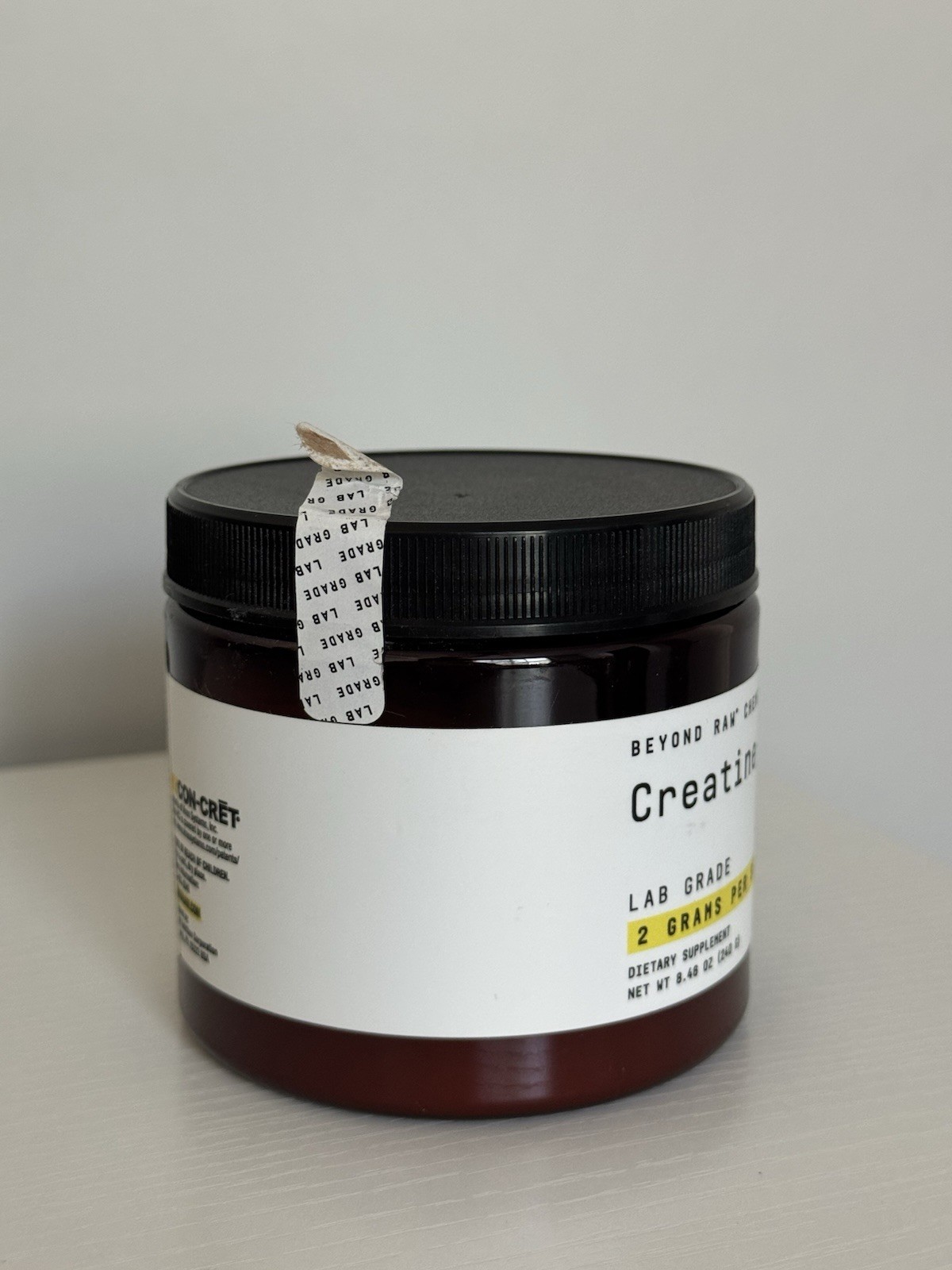 Beyond Raw Creatine HCl 120 Servings New Sealed Exp 12/2026 Read Description
