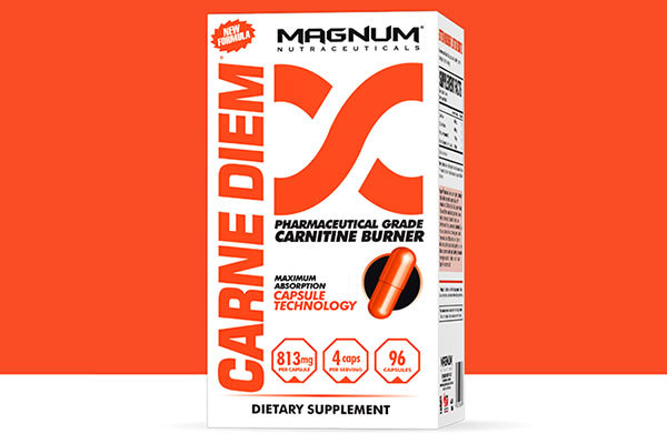 Magnum Nutraceuticals Carne Diem L-Carnitine Weight Loss Supplement 96 Caps