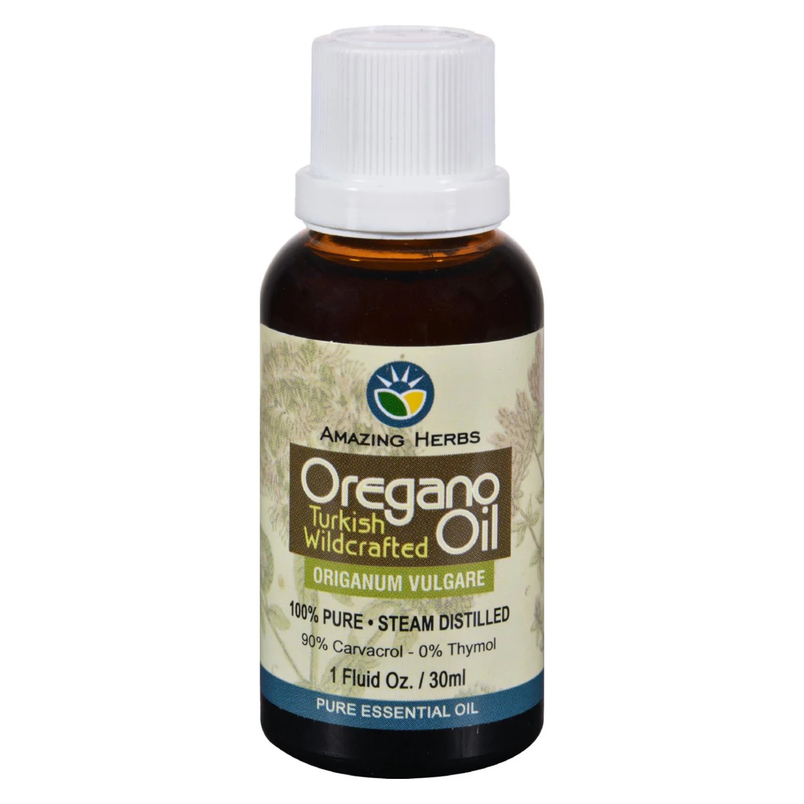 Amazing Herbs – Black Seed -Pure Essential Oregano Oil – 100% Pure