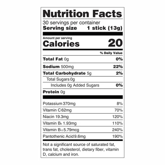 Liquid IV Hydration Multiplier Electrolyte Drink Sugar Free 30ct Rainbow Sherbet