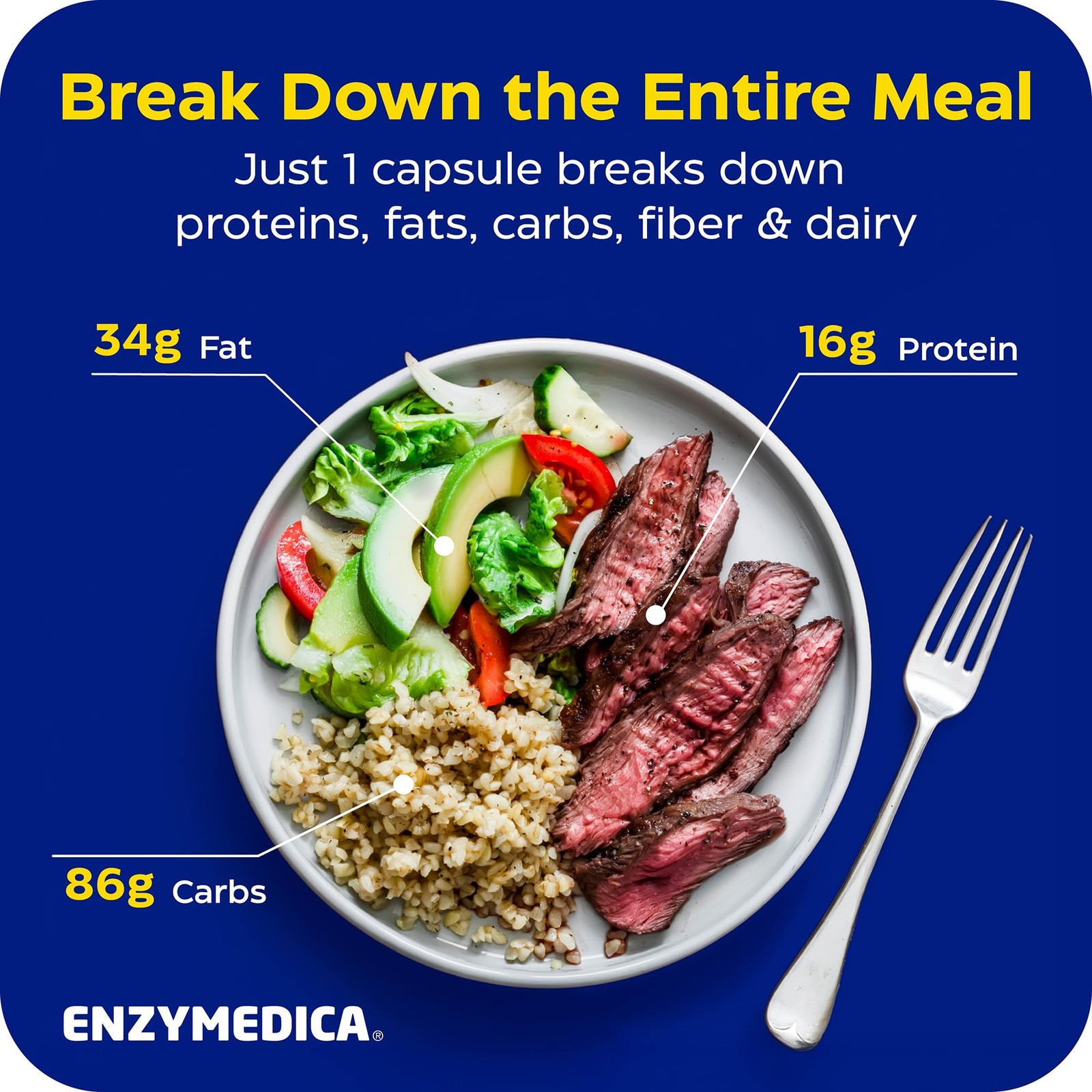 Enzymedica Digest Gold, Maximum Strength, ATPro Energy 90 Count, No Color