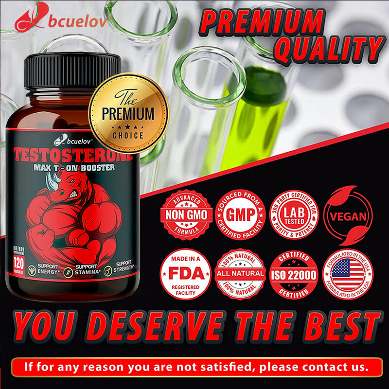 Panax Ginseng 120 Capsules-Testostero Booster, Muscle Health – US