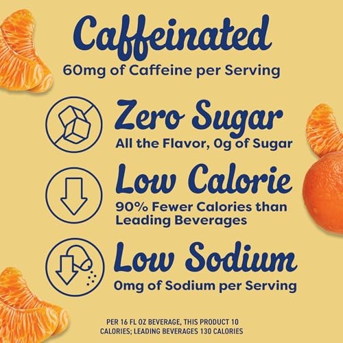 Sugar-Free Energy On-The-Go Powdered Drink Mix 10 0.9 Ounce (Pack of 1) Citrus