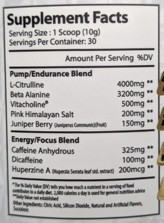 Alpha Supps Pre, High Energy Pre-Workout, 30 Servings, Straw Lemonade, Exp 12/27