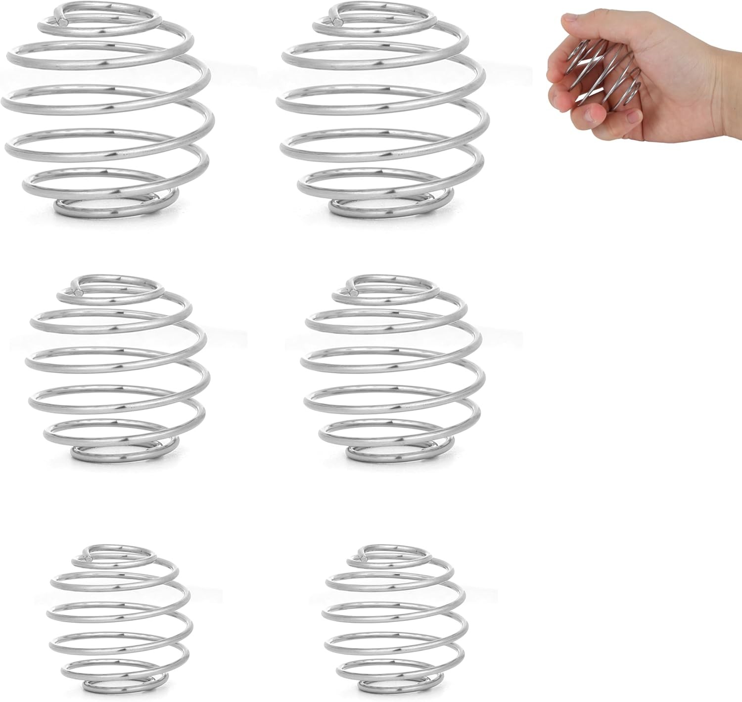 4 Pcs 2.1-Inch Shaker Balls for Protein Shakes Milkshake and Salad Dressing
