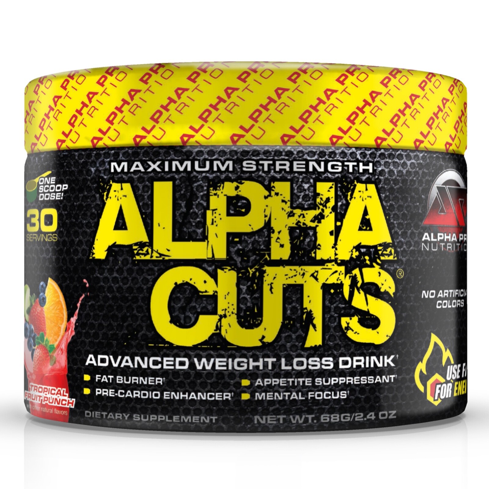 Fat Burner Weight Loss Alpha Cuts Pre Workout Powder Alpha Pro Nutrition Burn