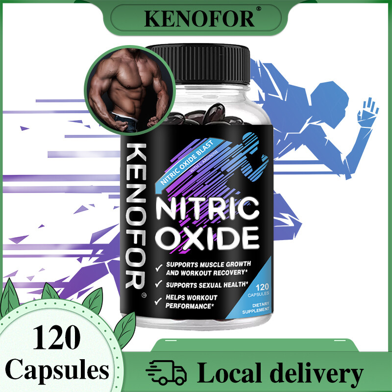 Nitric Oxide Booster Arginine Improve Sexual Performance 1200 mg Muscle Growth