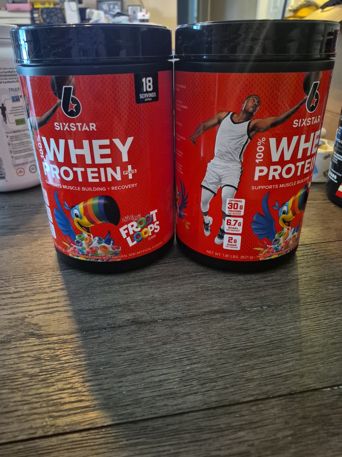 2-Pack Six Star Whey Protein Plus Kellog’s Froot Loops 1.81 lb – Exp 07/2027 New