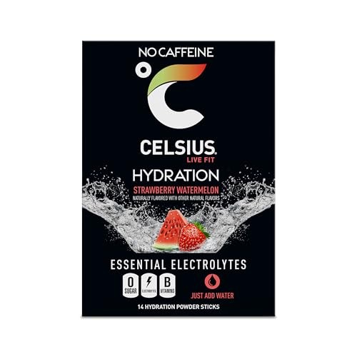 Hydration Sugar Free Electrolyte Hydration Pack of 14 Strawberry Watermelon