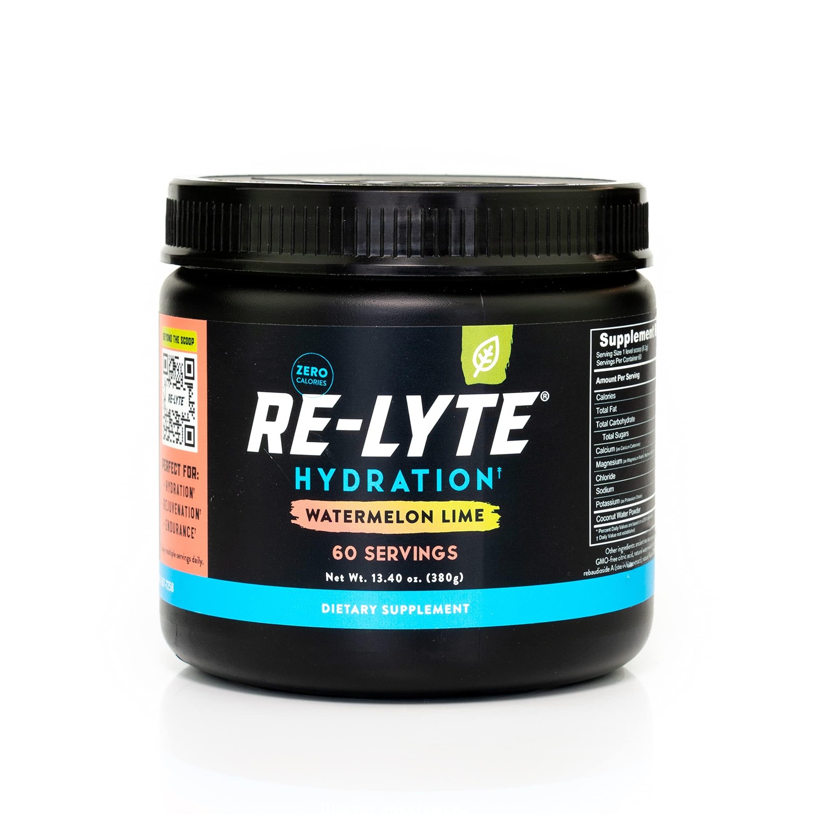 REDMOND Re-Lyte Hydration Electrolyte Powder Mix Watermelon Lime