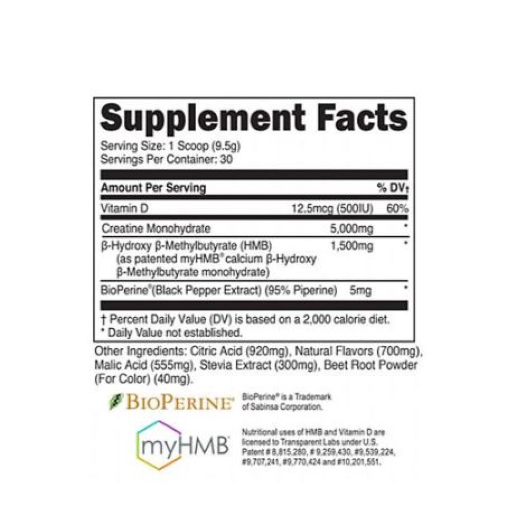 HMB Creatine – Strawberry Lemonade (0.46 Lbs. / 30 Servings)