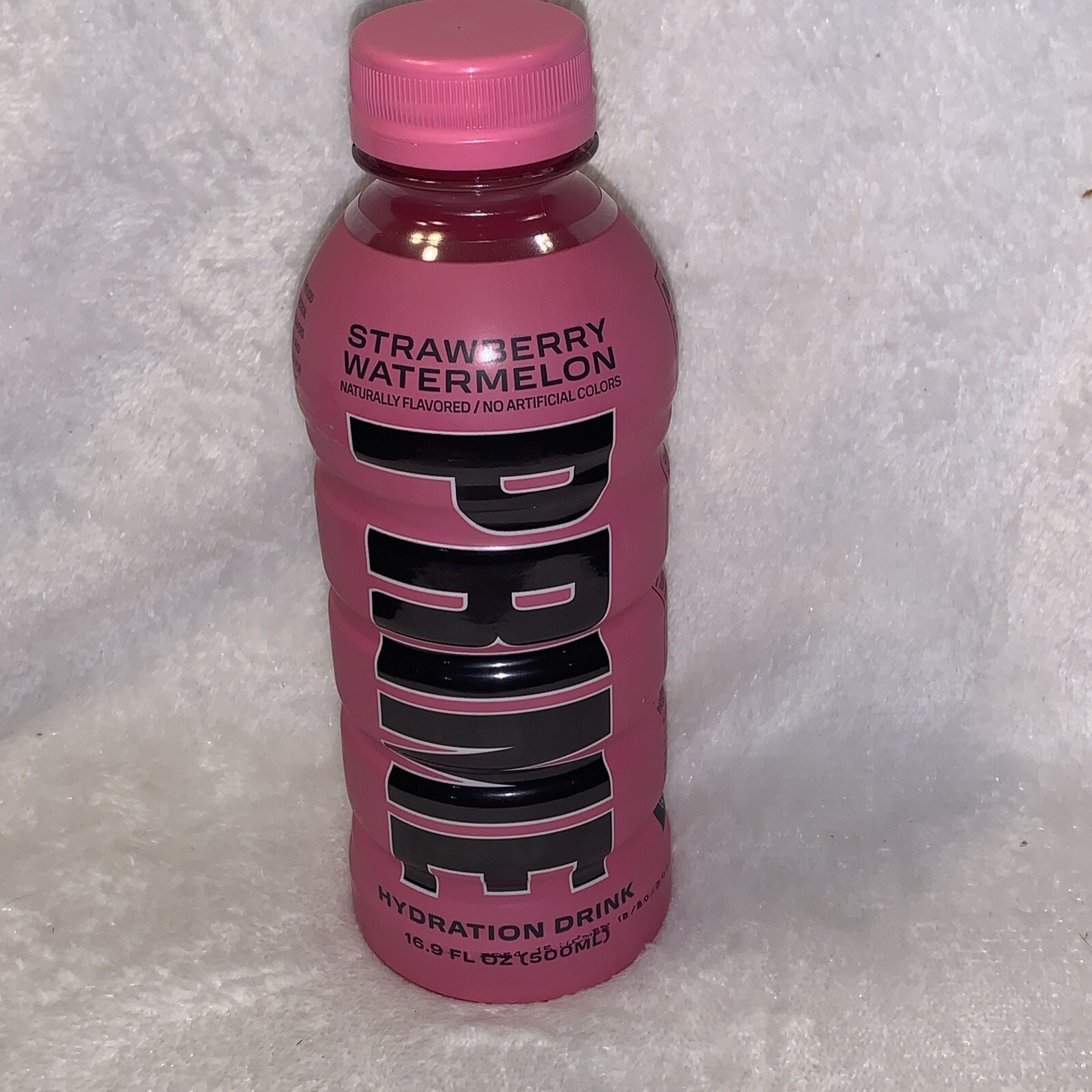 PRIME HYDRATION DRINK-Strawberry Watermelon-LOGAN PAUL & KSI Drink 16.9 0Z .