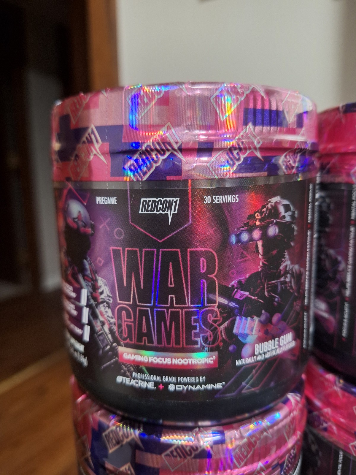 REDCON1 Total War Pre Workout Powder -Bubble Gum, 30 Servings