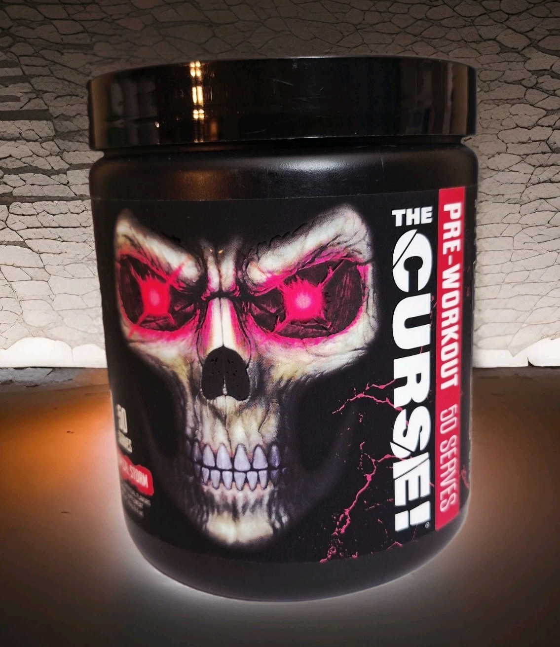 JNX The Curse! Pre-Workout, 50 Serv, 155mg Caffeine, Tropical Storm, 01/2028✨️