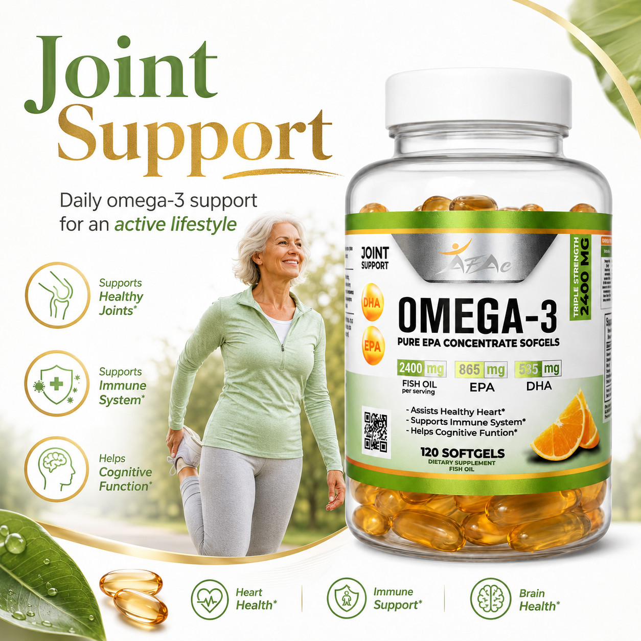 OMEGA 3 FISH OIL 1.000 MG ALFA 100 CAPSULES Omega3