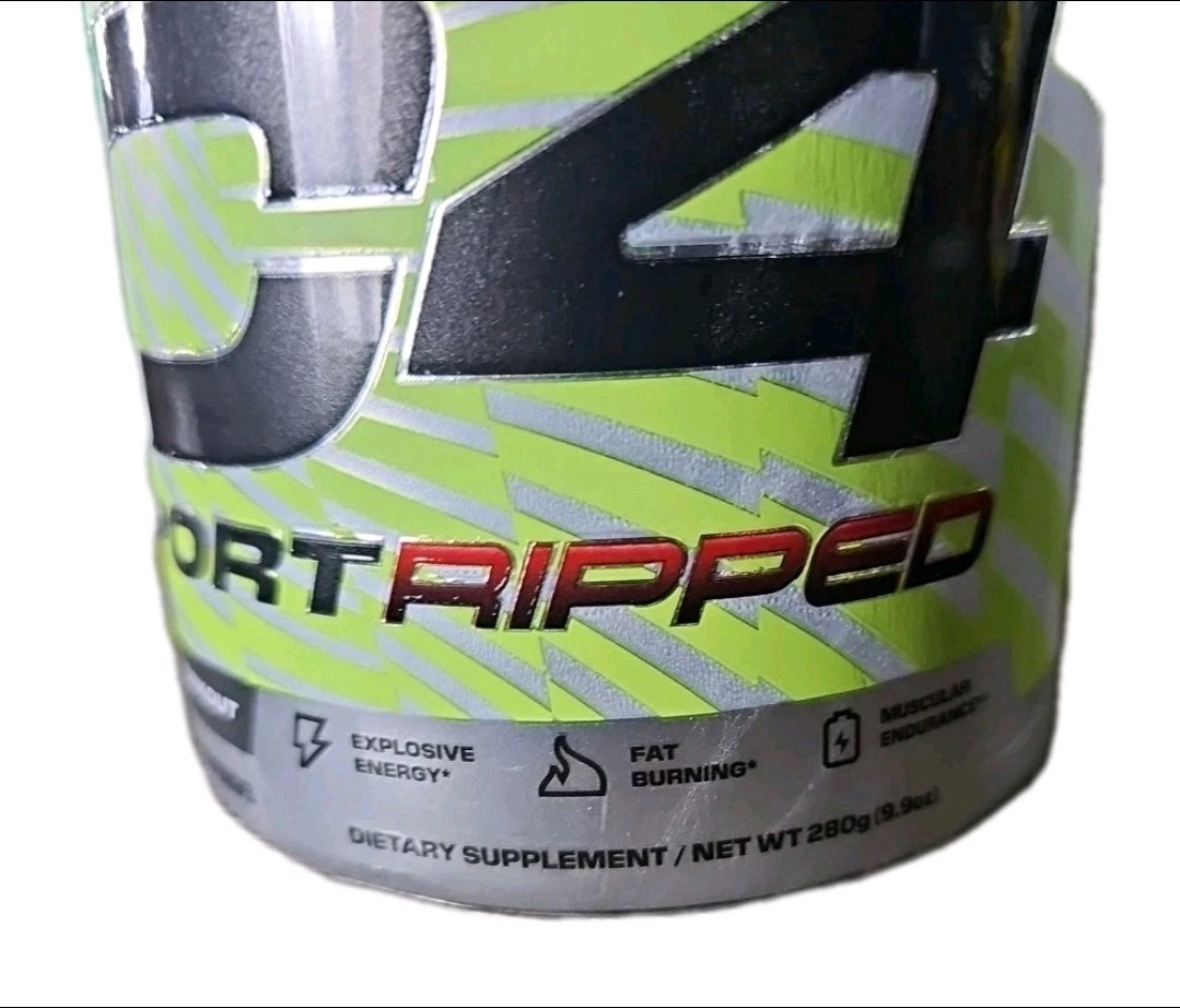 C4 Sport Ripped Pre-Workout Powder – Artic Snow Cone – 20 Servin – Size: 9.9 oz