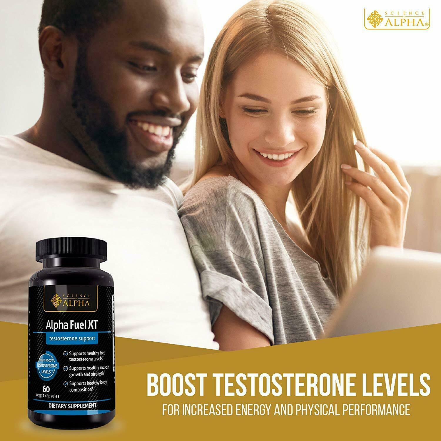 Science Alpha (Fuel XT & Alpha Cut HD Testosterone Support Cleansing Enhancer).