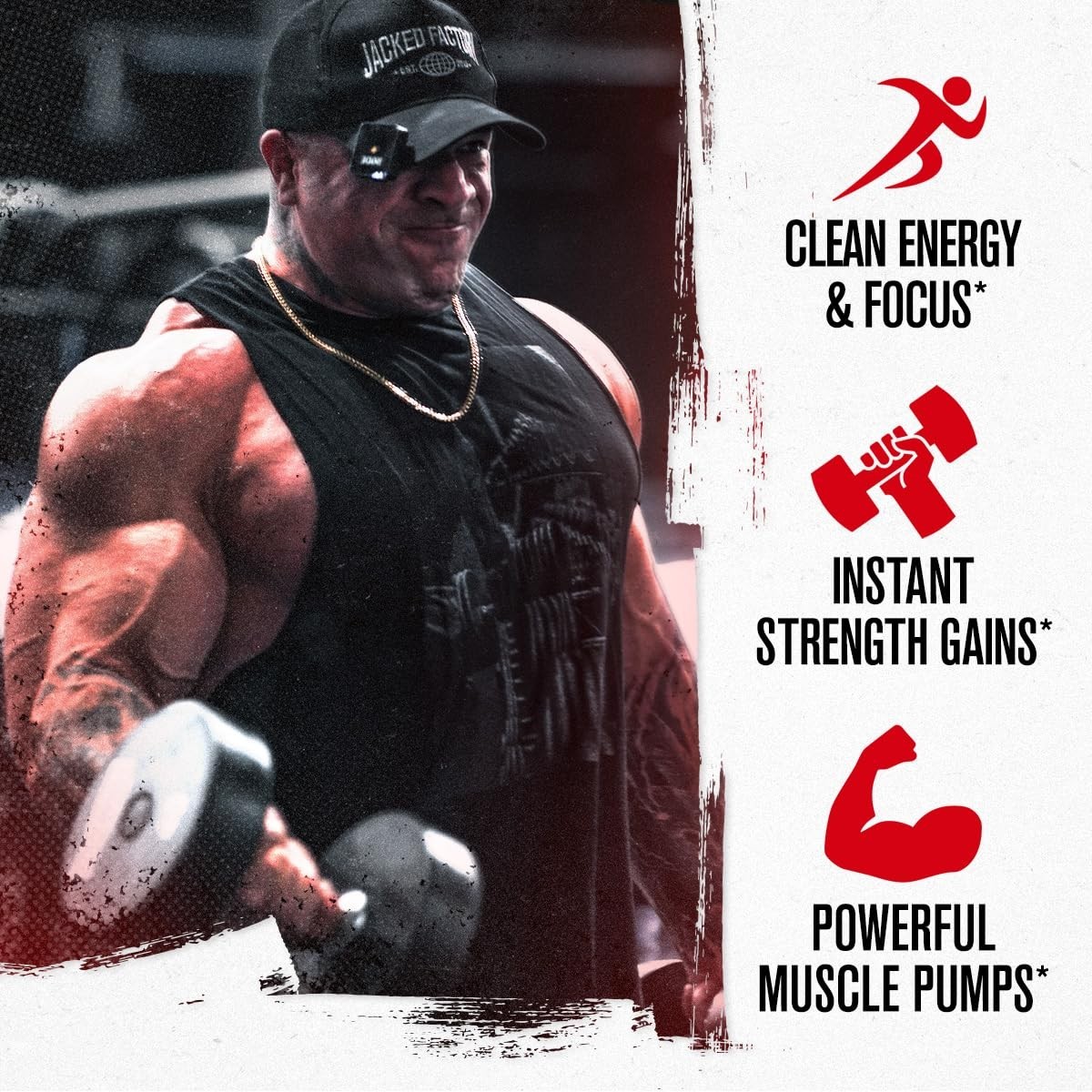 High-Performance Pre Workout Powder – L-Citrulline, Creatine, Beta-Alanine, Ener