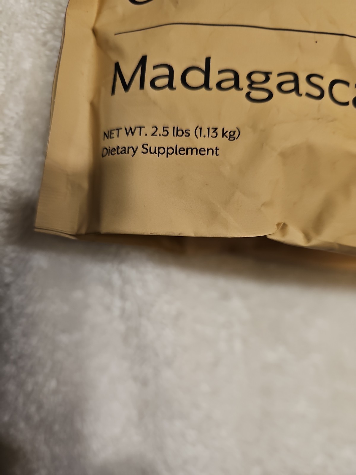 Promix Grass Fed Whey Protein Madagascar Vanilla 2.5lb Clean Protein