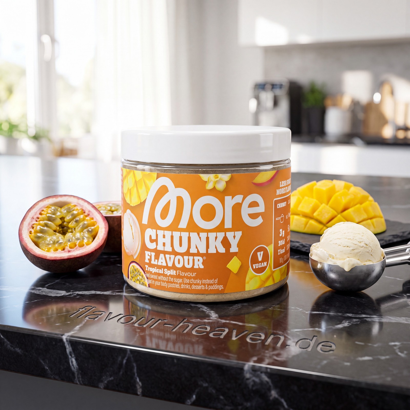 More Nutrition Chunky Flavour Tropical Split – New & Boxed (1x)