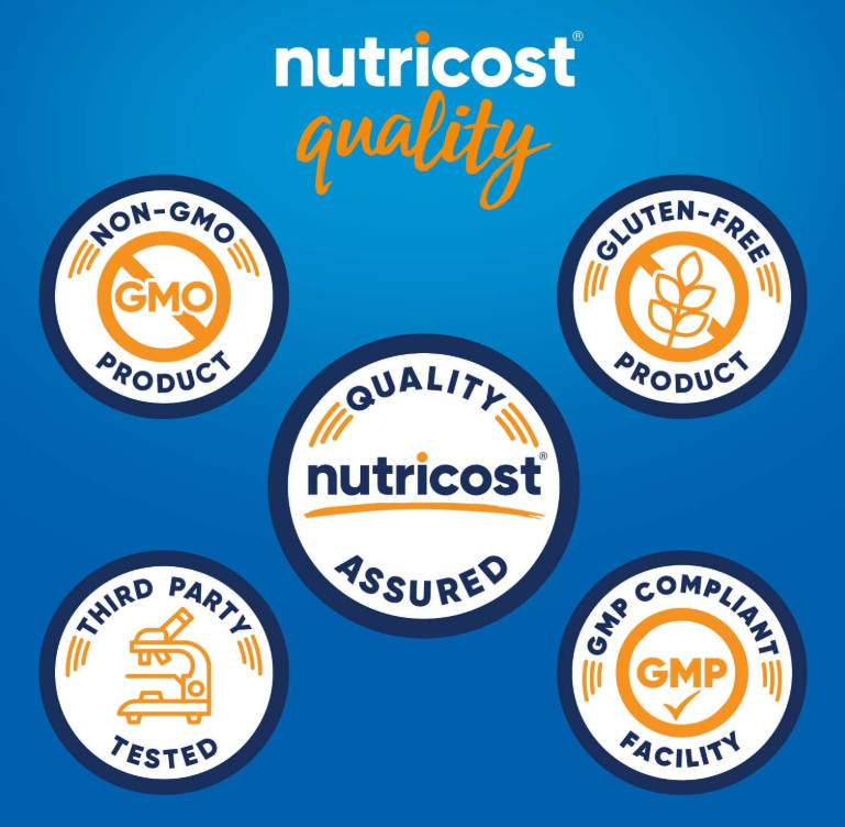 Nutricost Electrolytes Powder Watermelon 60 Servings Zero Sugar Hydration 6.6oz