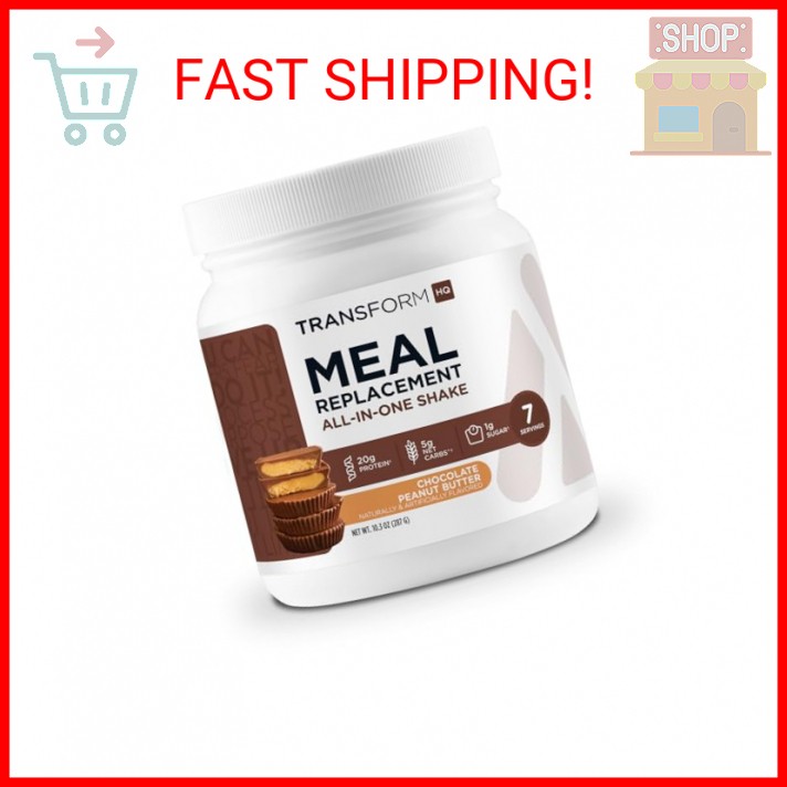 TransformHQ Meal Replacement Shake Powder 7 Servings (Chocolate Peanut Butter) –