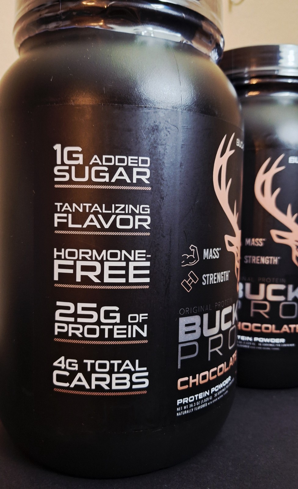 Bucked Up Whey Chocolate 🍫 30 Servings, 25g Protein, Hormone-free, 03/2028✨