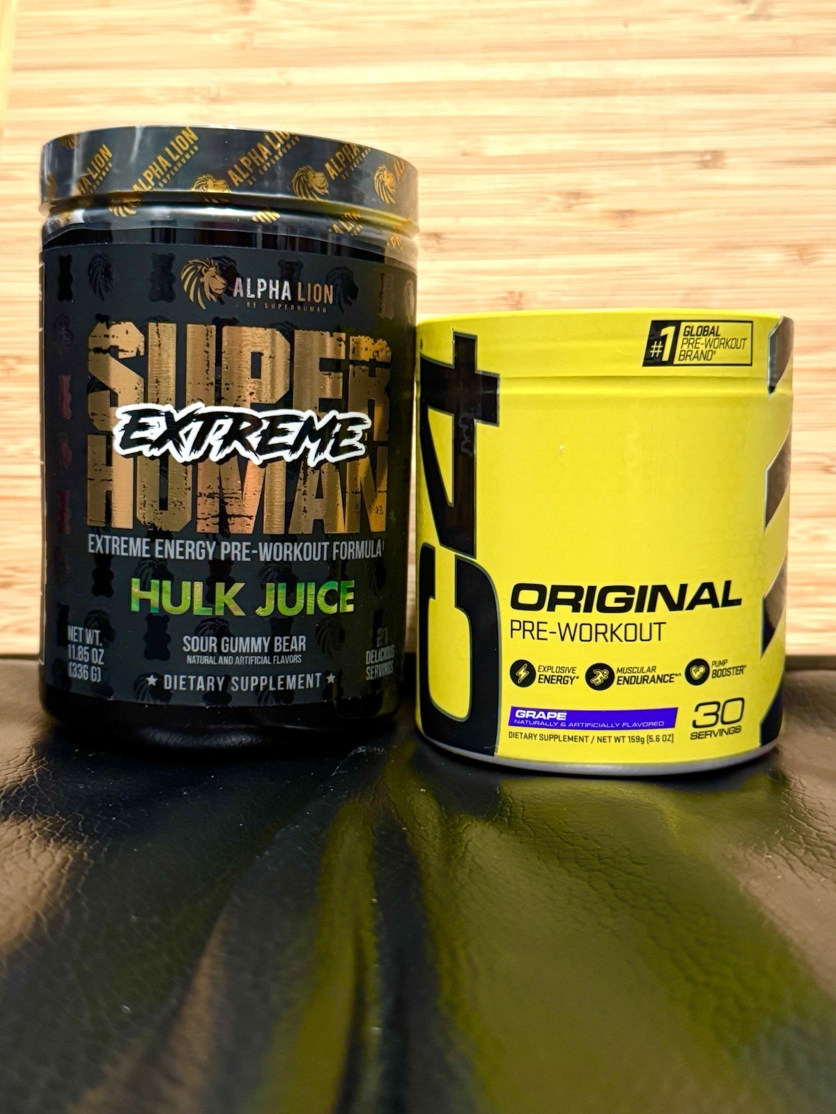 BUNDLE Alpha Lion & Cellucor Pre-Workout Powder
