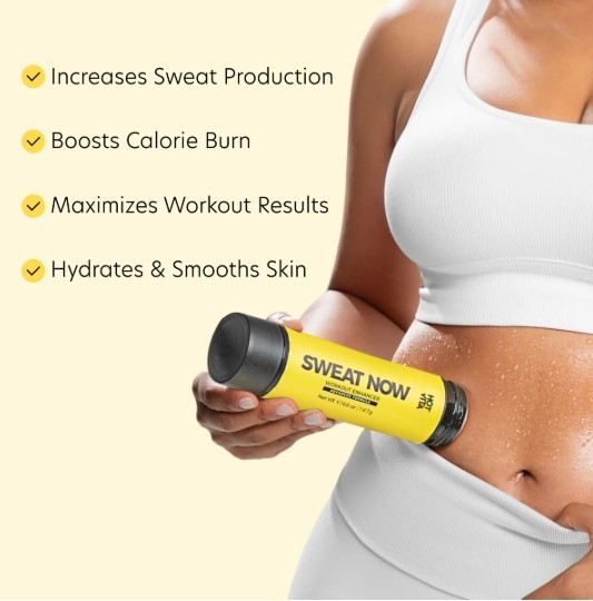 HOT VITA Sweat Now Workout Enhancer Stick 6.6 oz Lot of 2 New Sealed