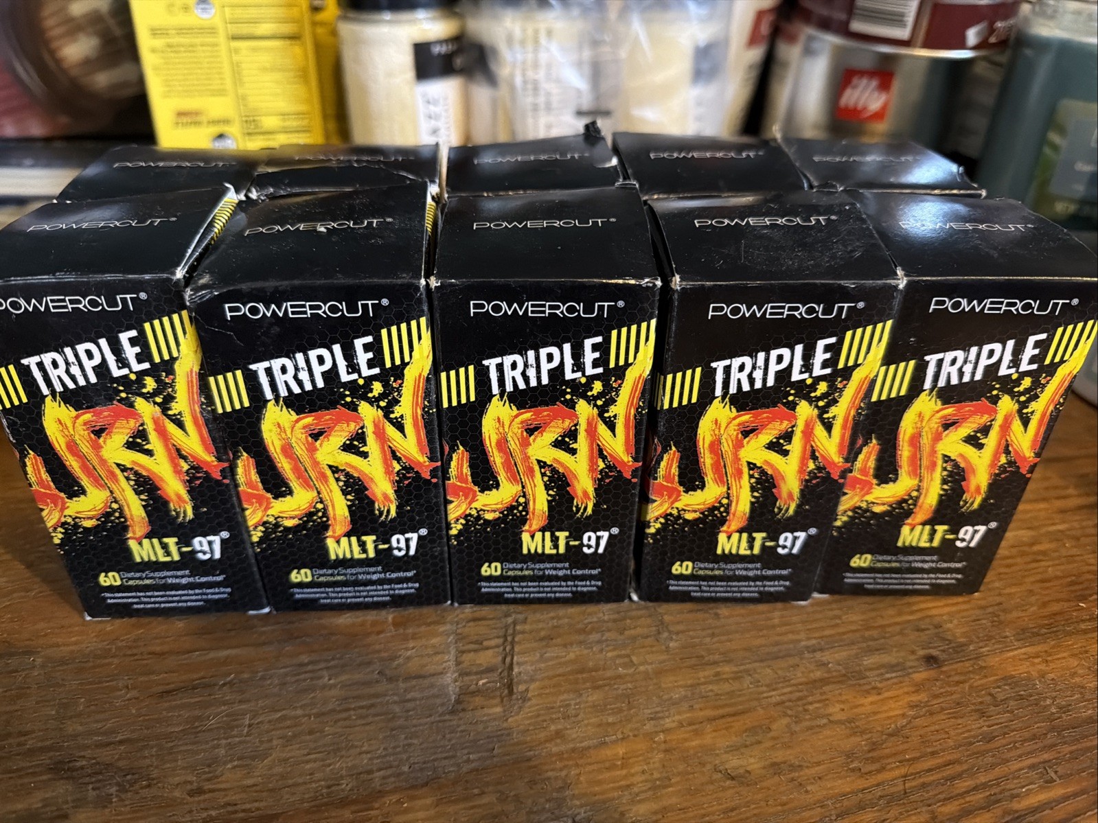 10 Pack Powercut Triple Strength MLT-97 Diet Weight Loss Fat Burner | 60 caps