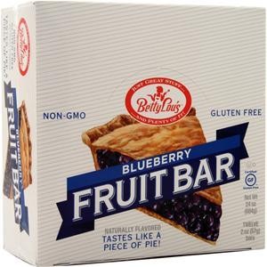 Betty Lou’s Gluten Free Fruit Bar Blueberry 12 bars