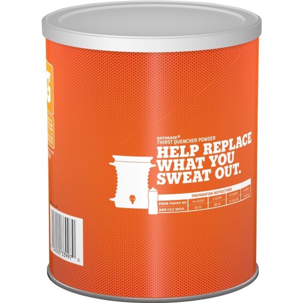 Orange Sports Drink Mix – 51oz: Electrolyte Powder, Non-Caffeinated