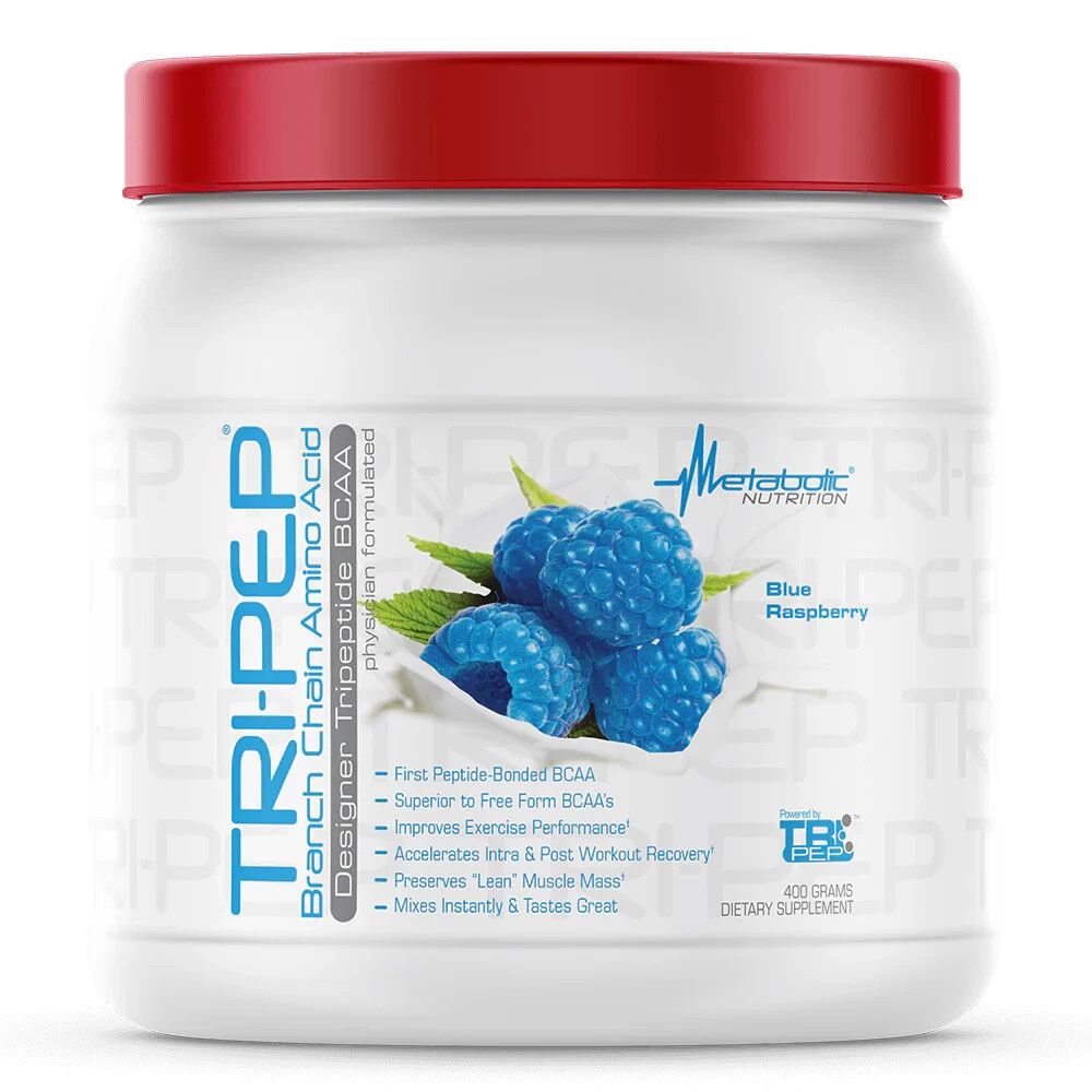 Tripep BCAA 400g 40 Servings Branched-Chain Amino Acids Powder Muscle Recovery