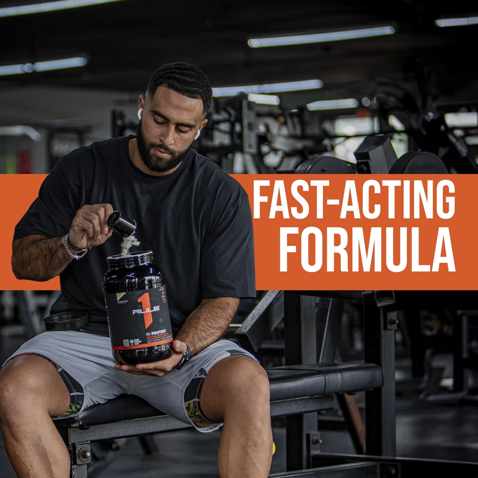 Rule One Proteins R1 Protein – 25g Fast-Acting Super-Pure 100% Isolate and Hy…