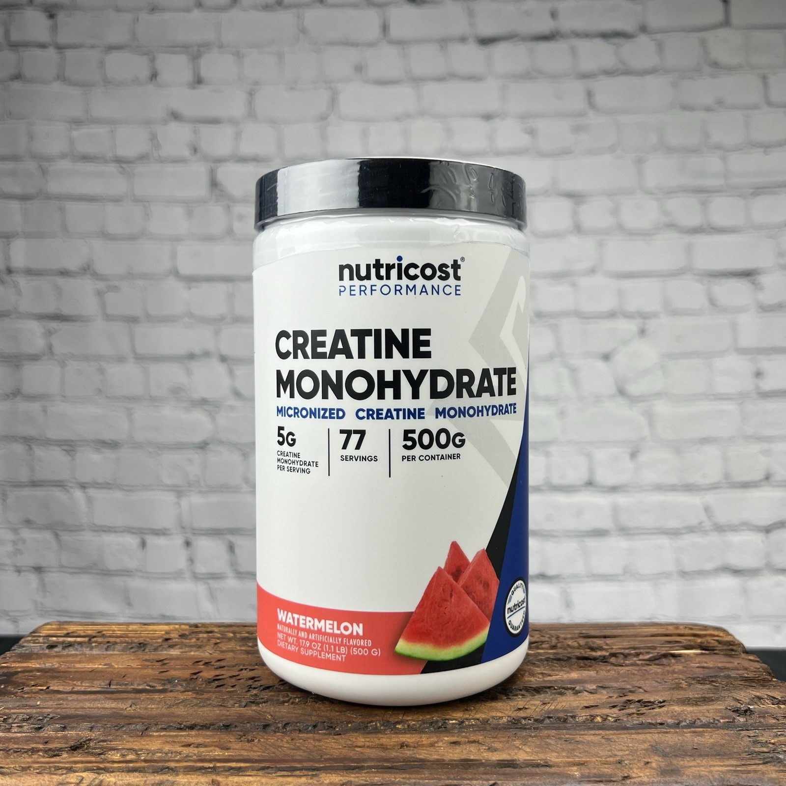 Nutricost Creatine Monohydrate Powder 1.1 Lbs Watermelon