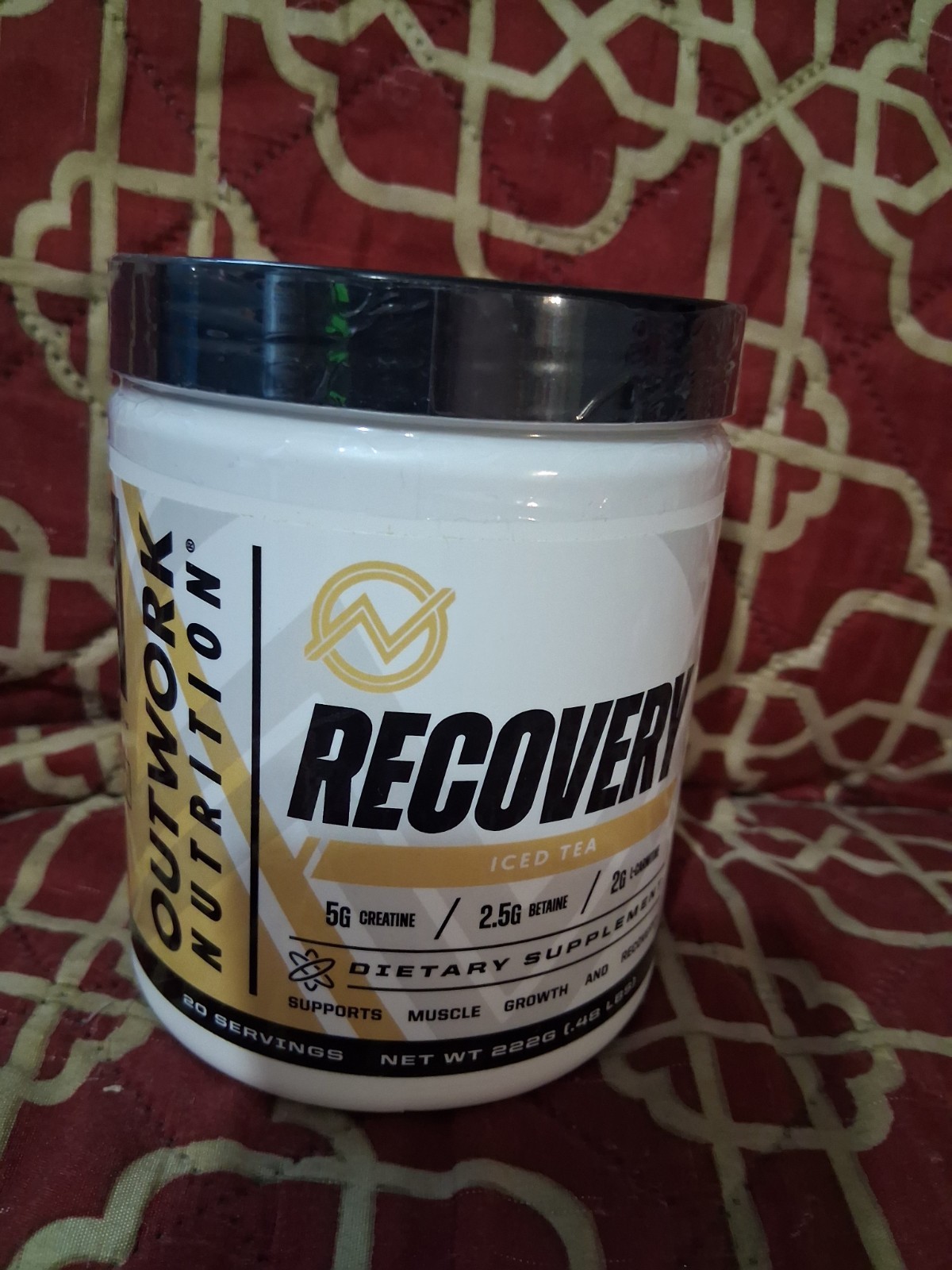 Outwork Nutrition Post Workout Recovery Powder Creatine Monohydrate, KSM66 A…