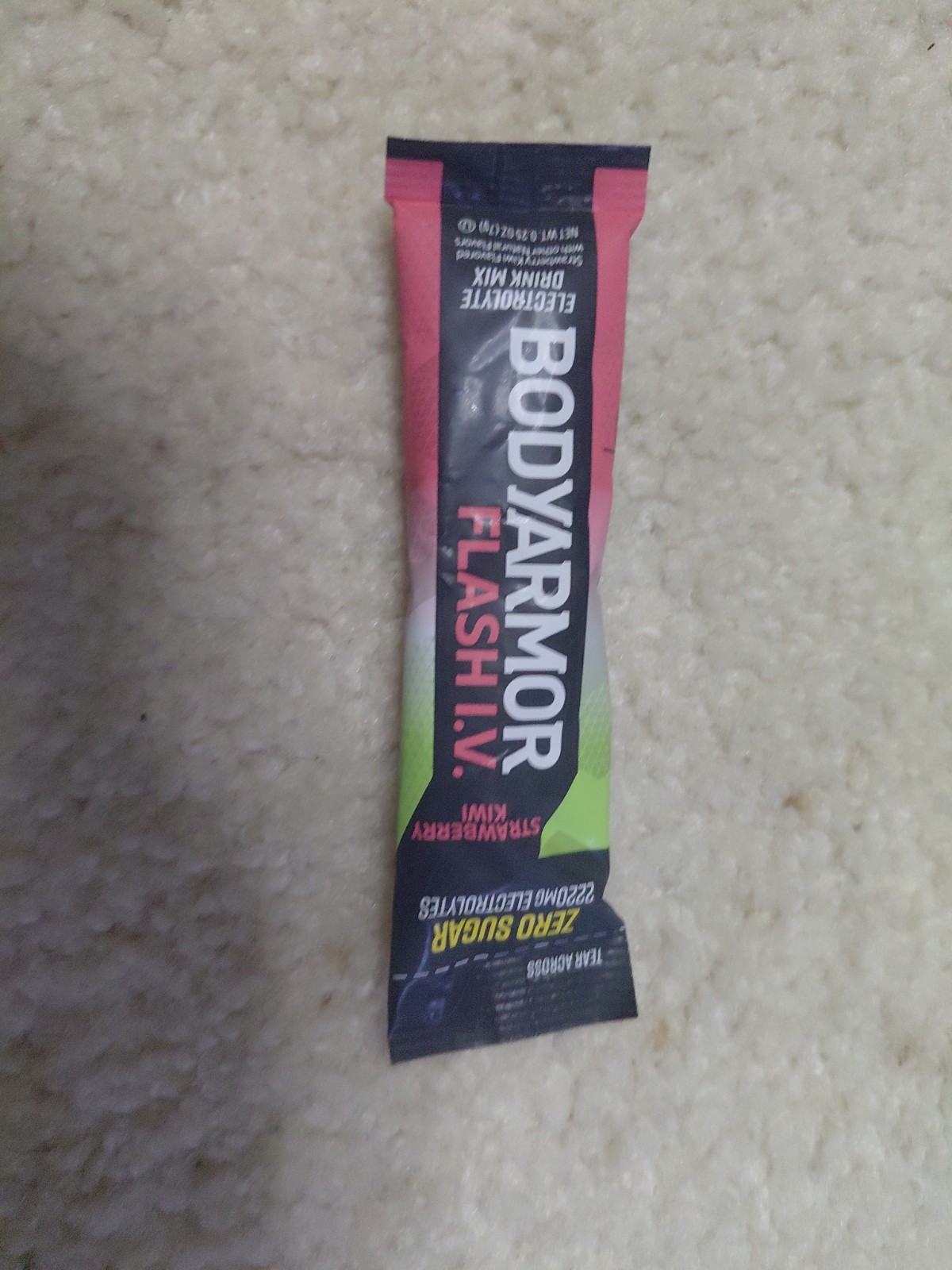 BODYARMOR Flash IV Electrolyte Packets Strawberry Kiwi Zero Sugar Drink Mix Lot