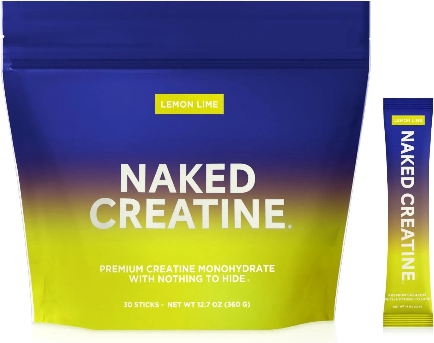 NAKED Pure Micronized Creatine Monohydrate Powder 500g Unflavored Vegan