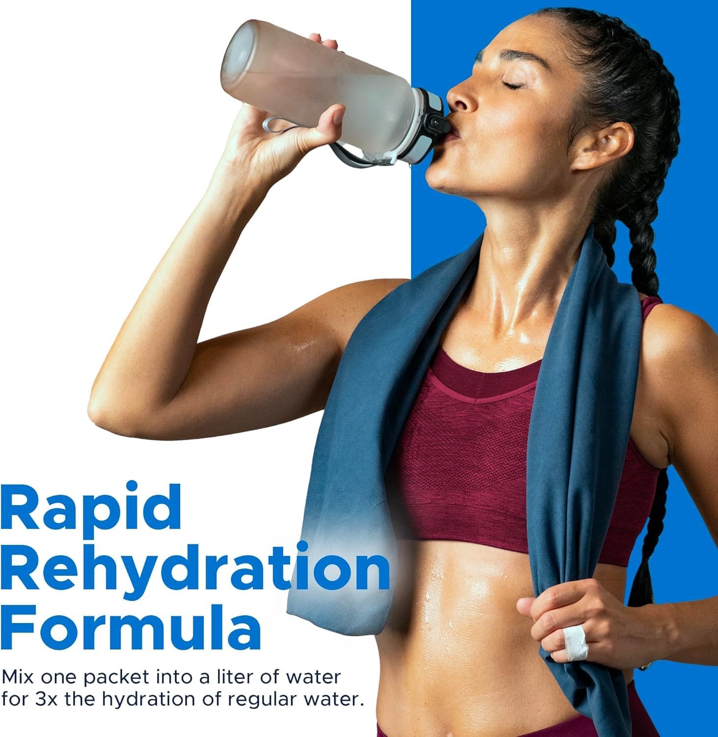 TRIORAL Electrolyte Powder Oral Rehydration Salts Hydration 100-Pack