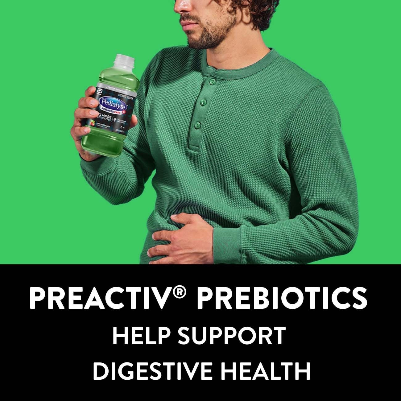 Doctor-Recommended AdvancedCare Plus Hydration Drink, Kiwi Berry Mist, Pack of 4