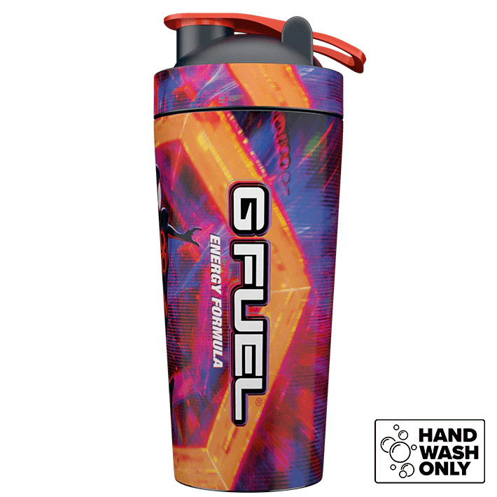 G Fuel Spider-Man Glitch Mix Hydration Collector’s Box + Tall Metal Shaker Cup