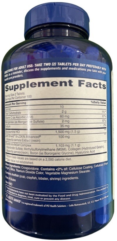 Osteo BI-FLEX Joint Health Triple Strength Glucosamine Chondroitin, 200 Tablets.