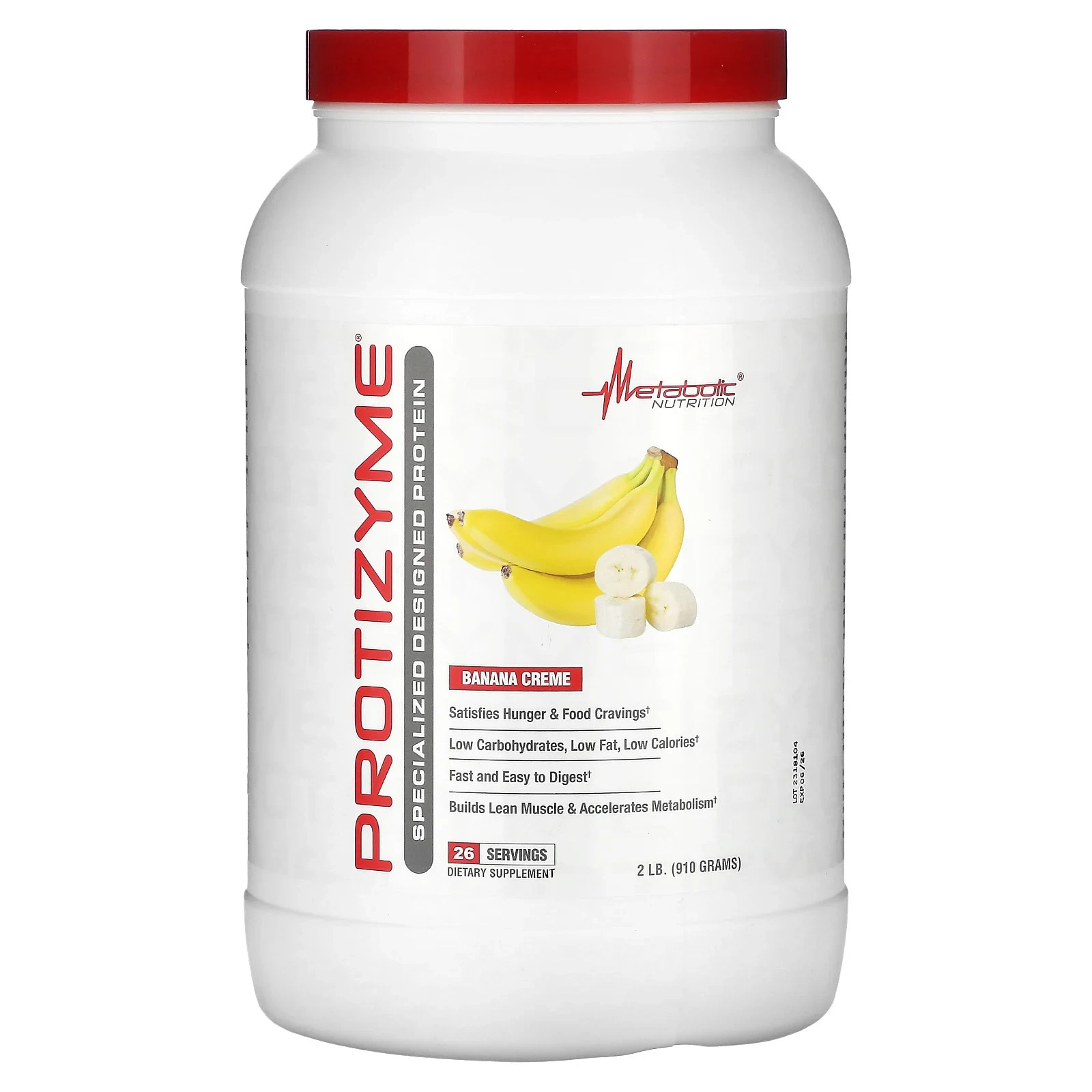 Protizyme, Specialized Designed Protein, BANANA , 2 lb (910 g)
