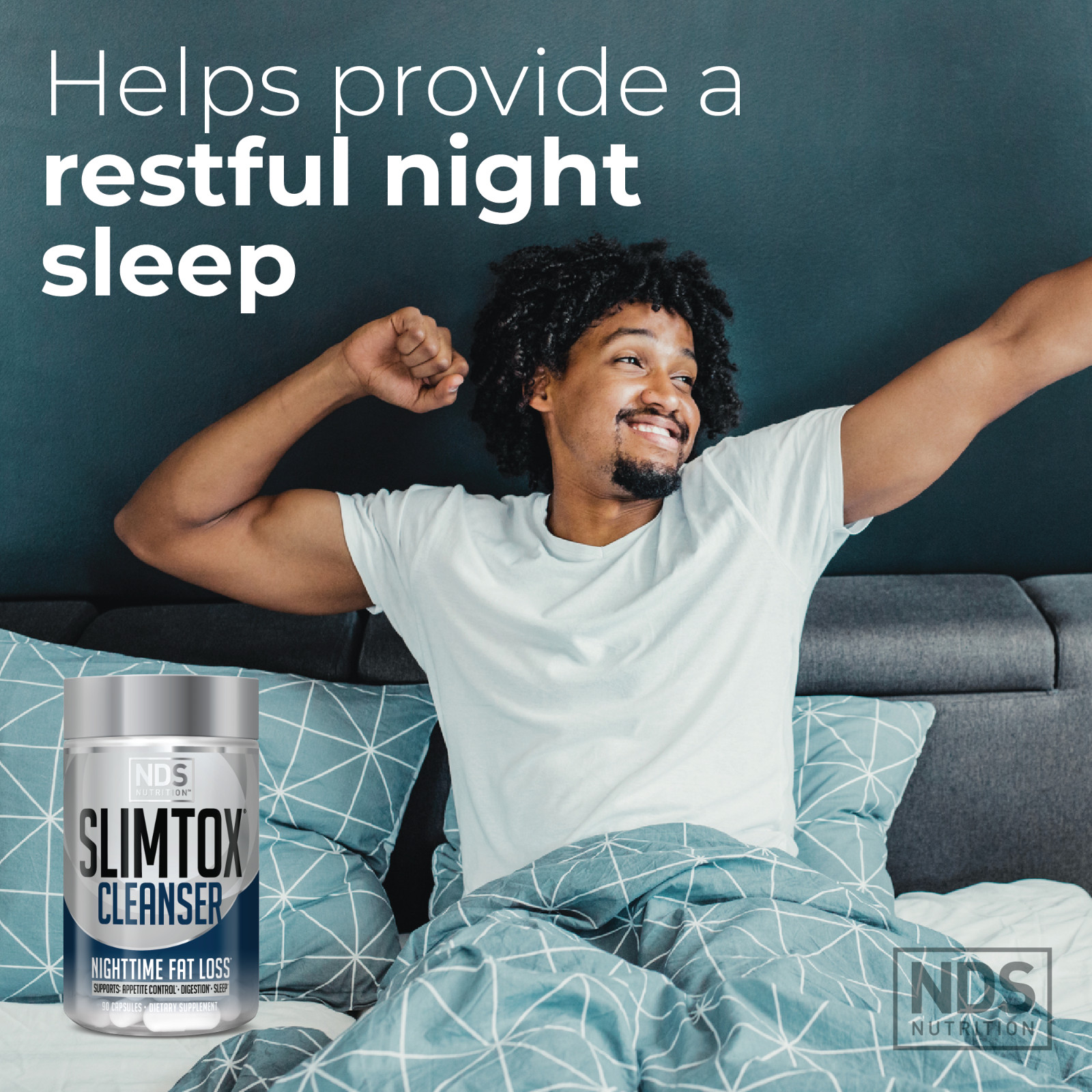 Slim-Tox – Fat-Loss Support – Appetite Control and Restful Sleep – (90 Capsules)