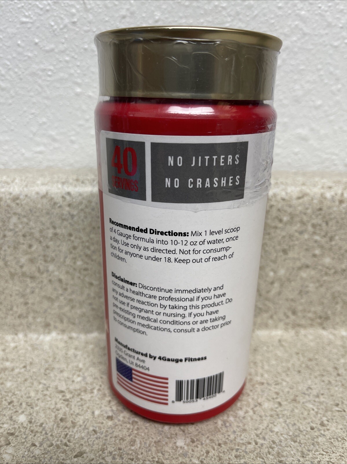 4 Gauge Creatine Monohydrate Fruit Blast 280 Grams By 4 Gauge