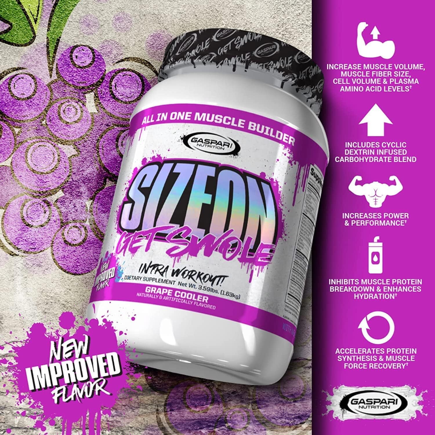 Gaspari Nutrition Size On Intra Workout Hybrid Creatine 3.59lbs 4 Flavors New