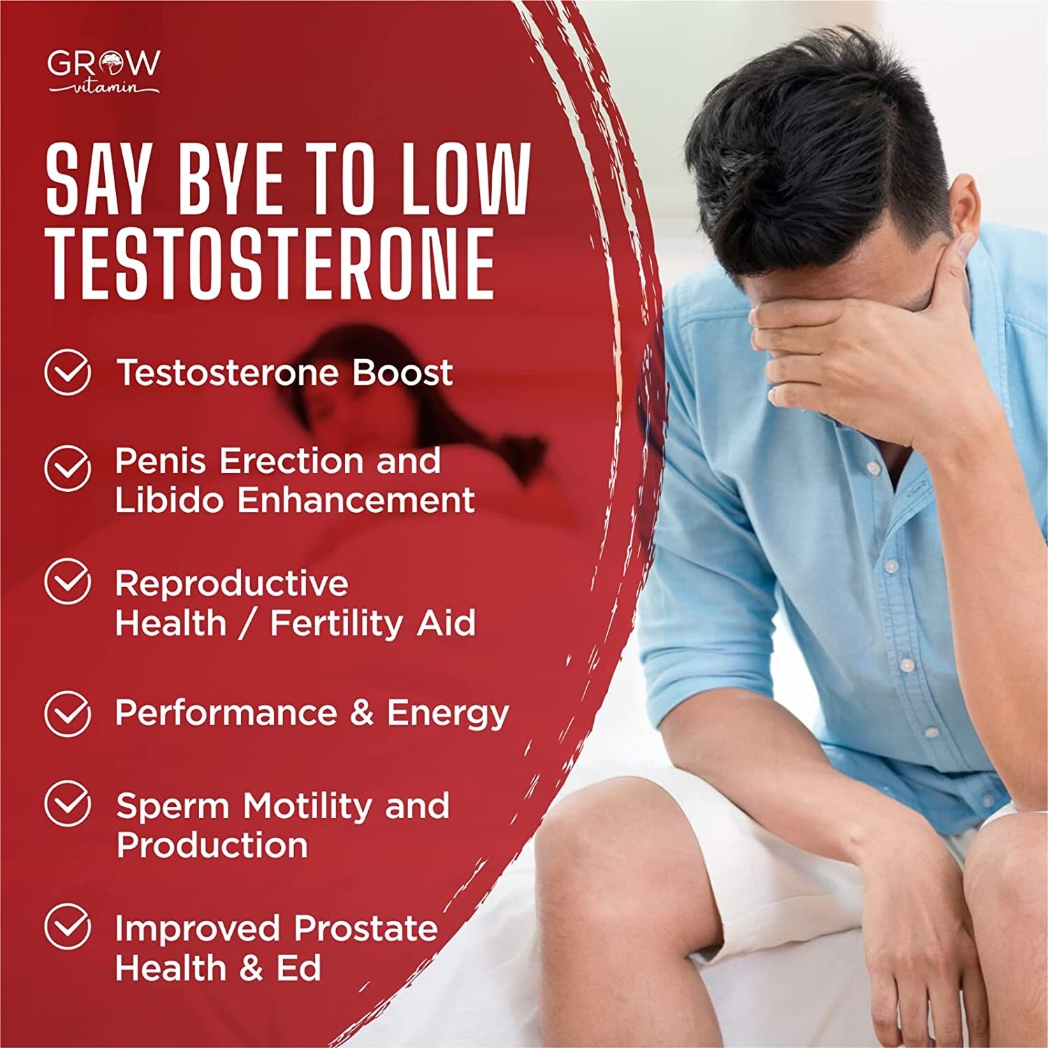PRIME LABS TESTOSTERONE Booster Men’s Test Natural Stamina Endurance 60 Caplets