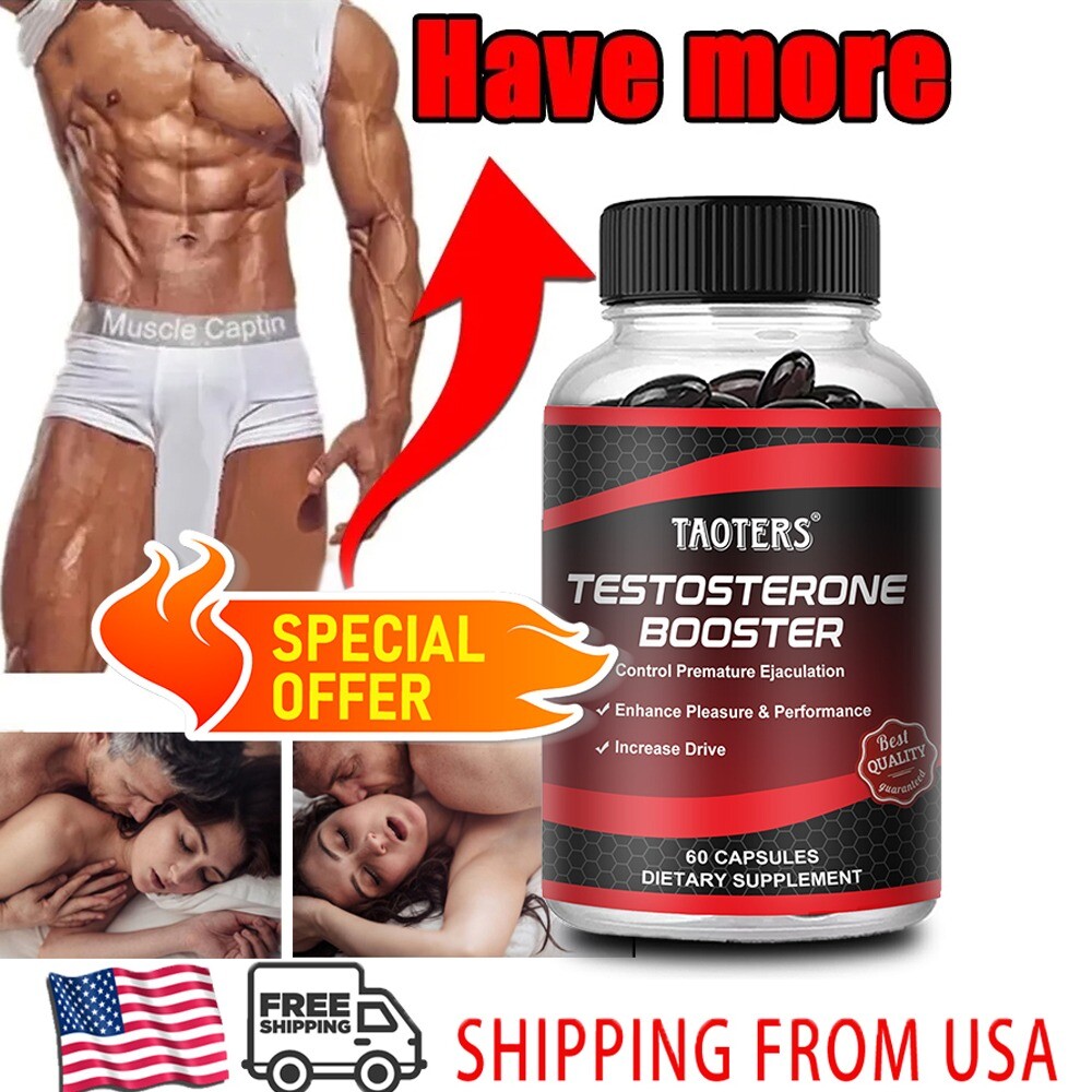 Male Enhancer with Ashwagandha – Energy Boost, Testosteron Support 60 Caps